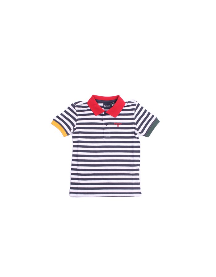 BARBOUR Short sleeves Blue