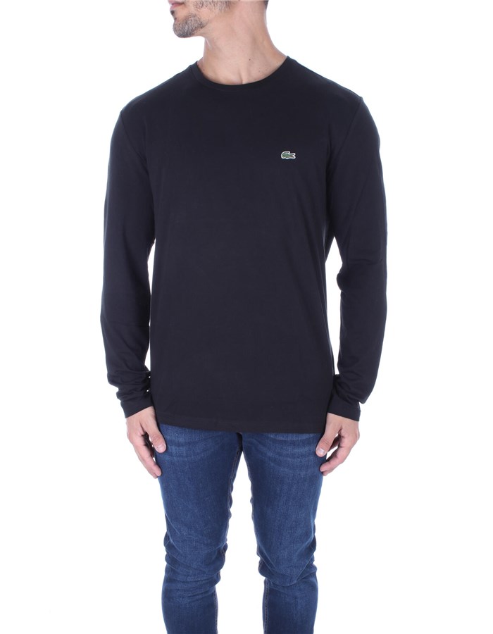 LACOSTE Long sleeve Black