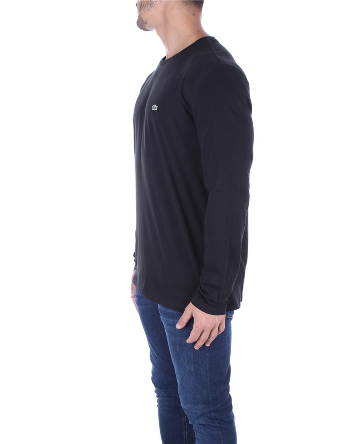 LACOSTE Long sleeve Black