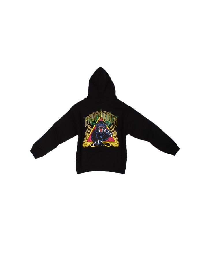 PROPAGANDA Hoodies Black
