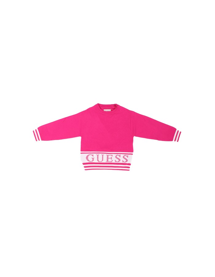GUESS Striped  fuchsia