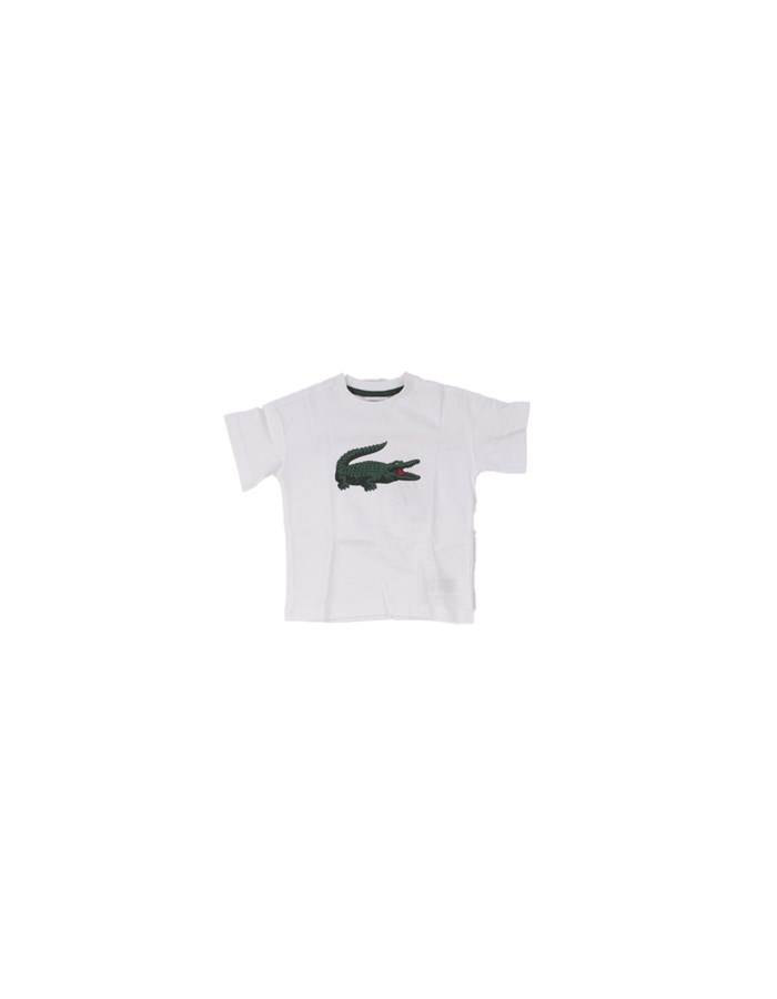 LACOSTE T-shirt Manica Corta TJ1207 White