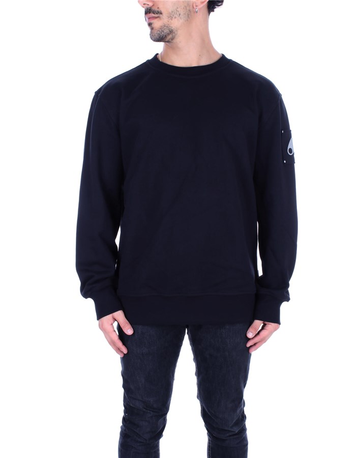 MOOSE KNUCKLES Crewneck  Black