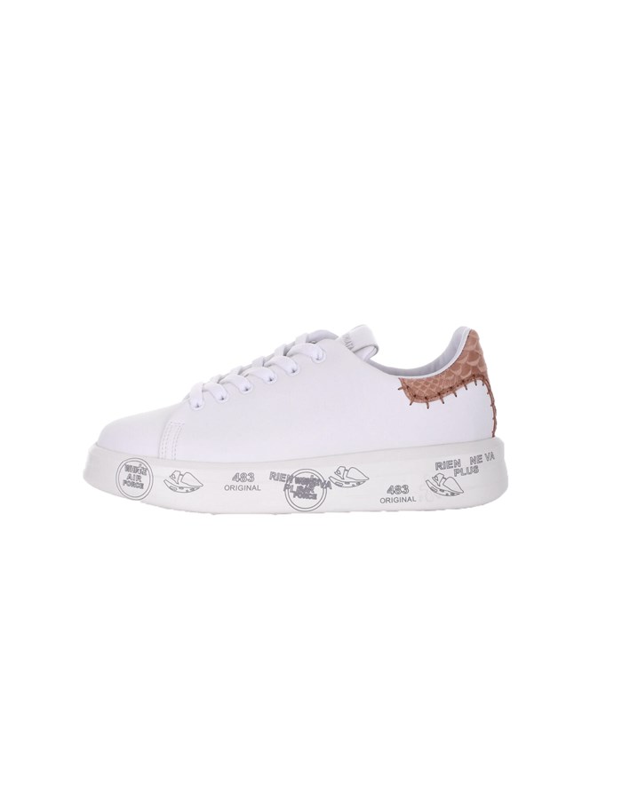 PREMIATA  low White / Beige
