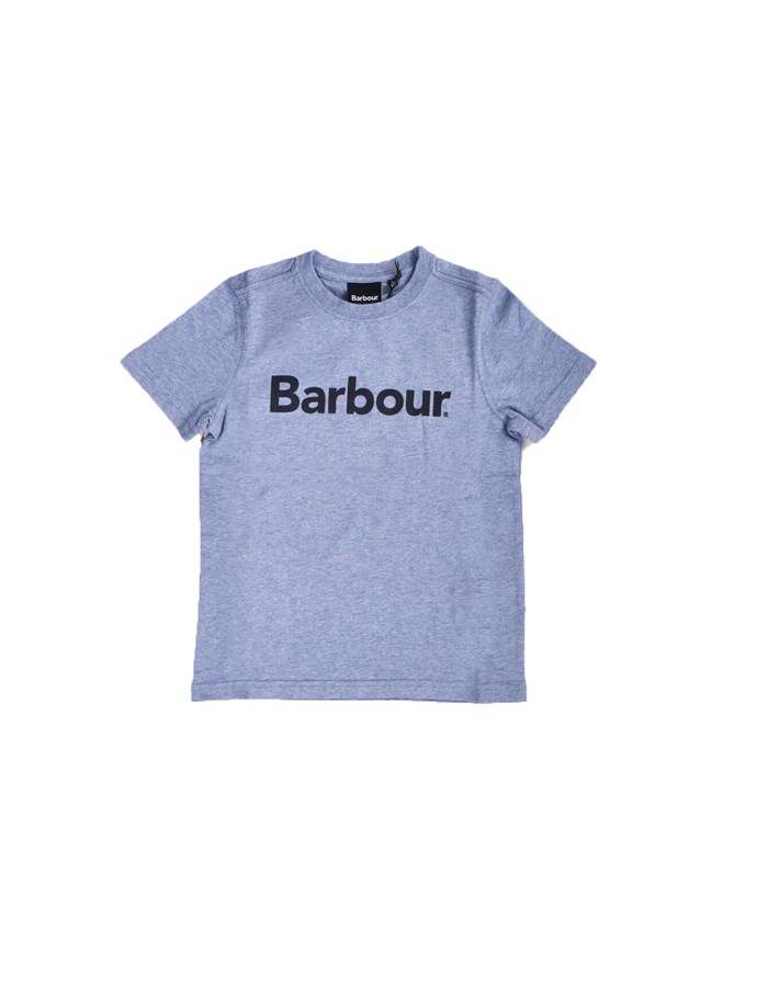 BARBOUR T-shirt Manica Corta CTS0060 Celeste