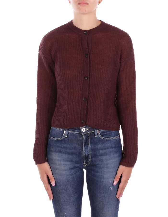 MAX MARA Cardigan Borgogna