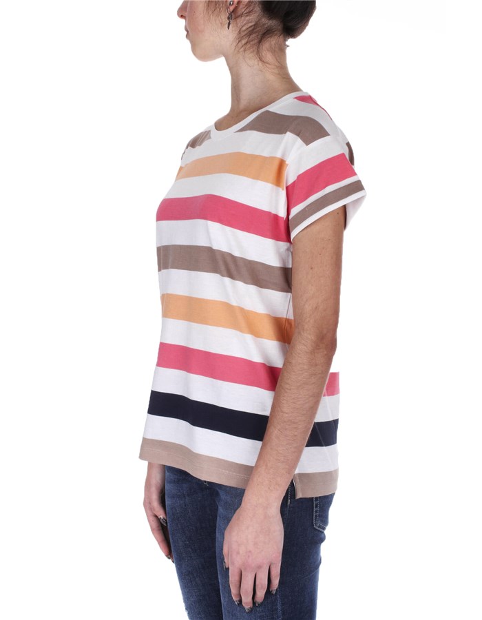 BARBOUR Short sleeve Orange line