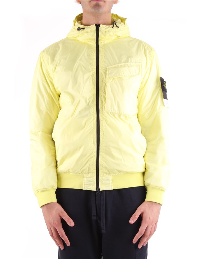 STONE ISLAND Jackets Lemon