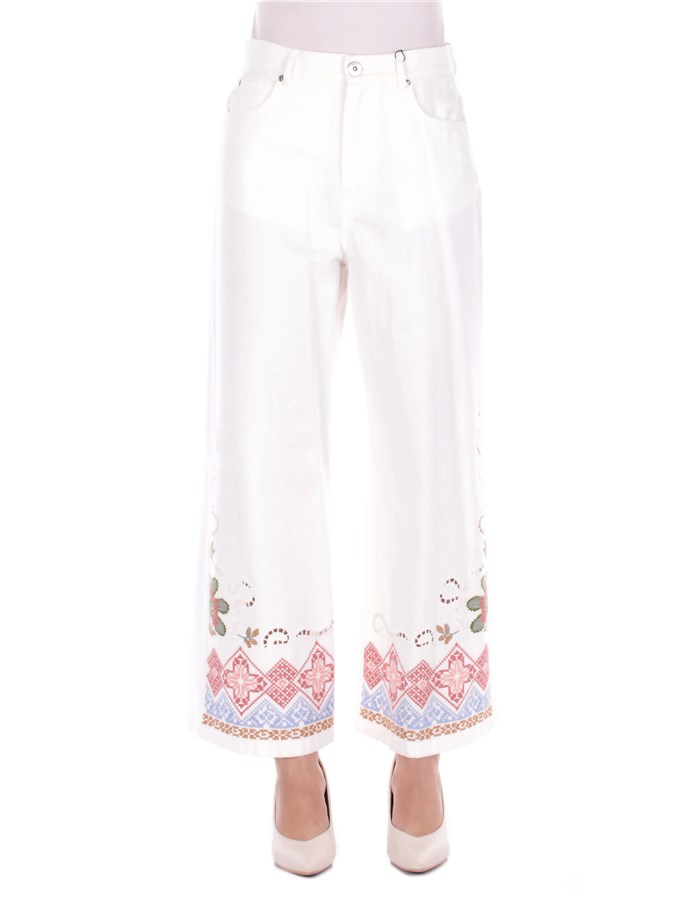MAX MARA Pantalone White