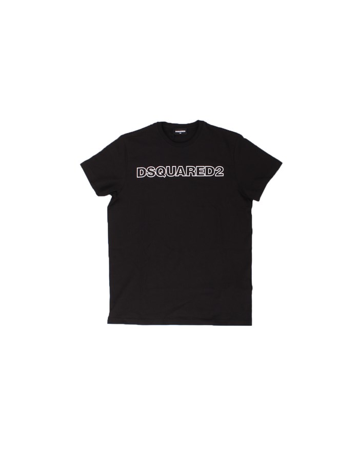 DSQUARED2 Short sleeve Black