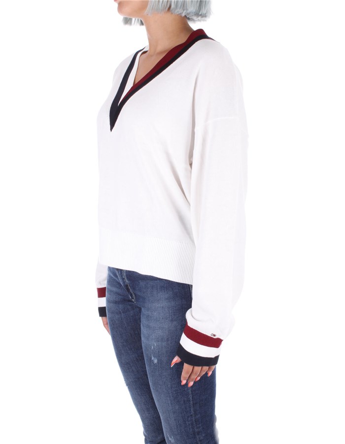 TOMMY HILFIGER V-neck  White