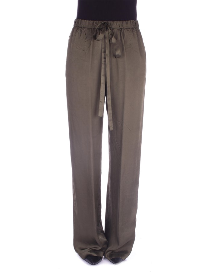 ASPESI Palazzo pants Military