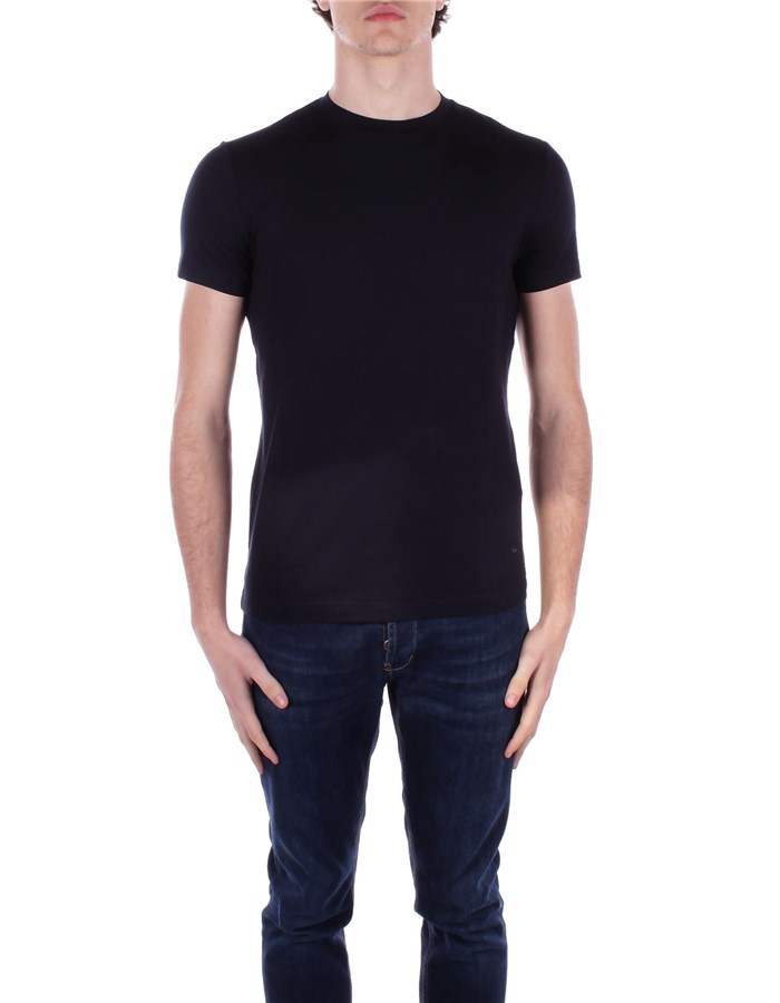 EMPORIO ARMANI Short sleeve Navy blue