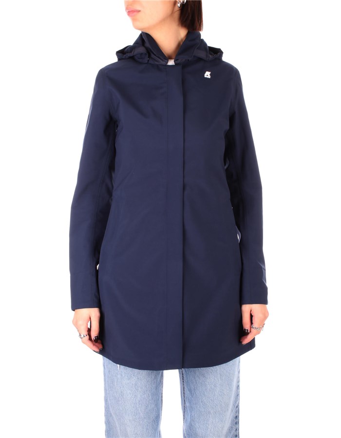 KWAY Parka Blue depth