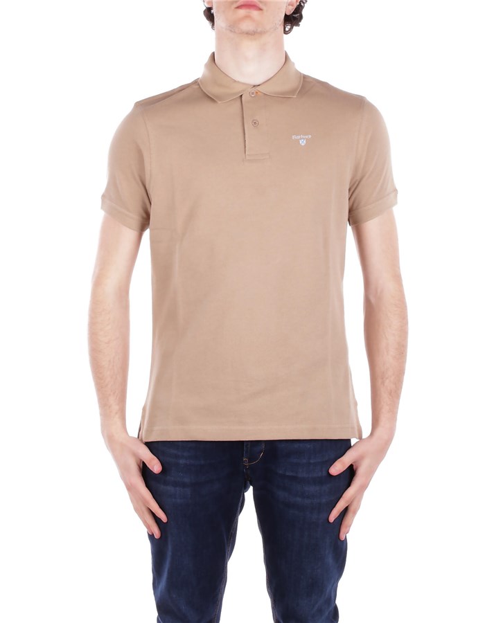 BARBOUR Short sleeves Stone
