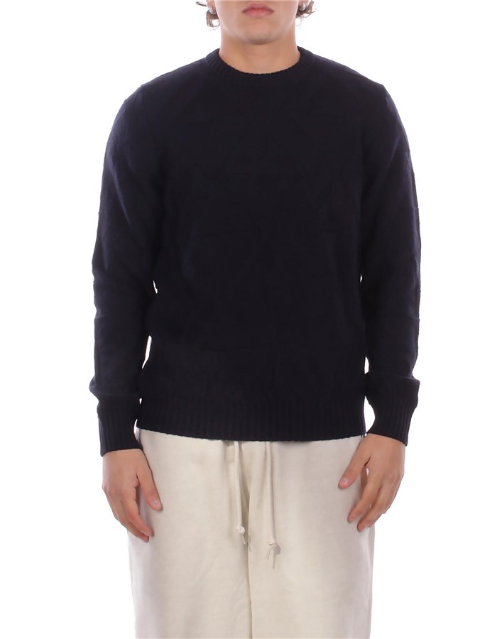 ALPHA STUDIO Girocollo Blu notte