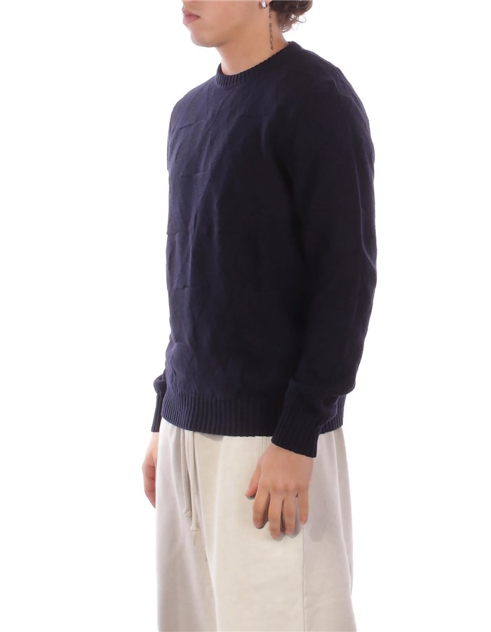 ALPHA STUDIO Girocollo Blu notte