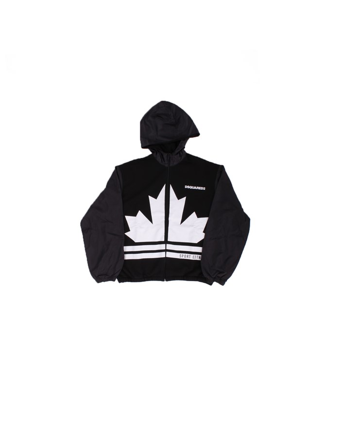 DSQUARED2 Hoodies Black