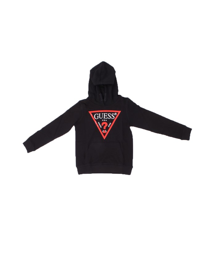 GUESS Hoodies Black