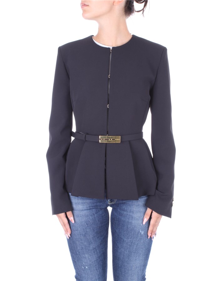 PINKO Short jackets Black