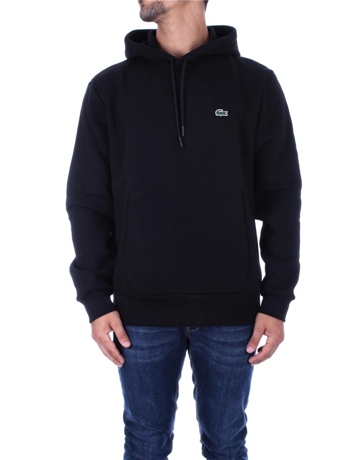 LACOSTE Hoodies Black