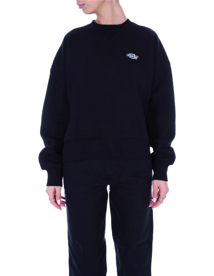 DICKIES Felpe Girocollo Nero