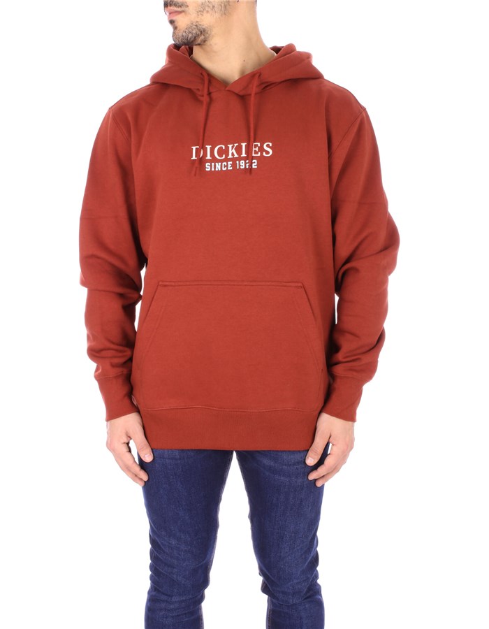 DICKIES Hoodies Brick