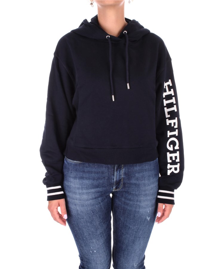 TOMMY HILFIGER Hoodies Blue