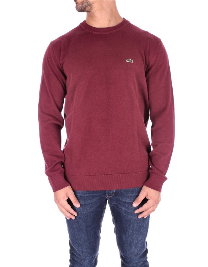 LACOSTE Choker Bordeau