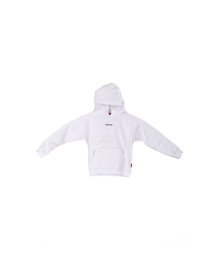 PROPAGANDA Hoodies White