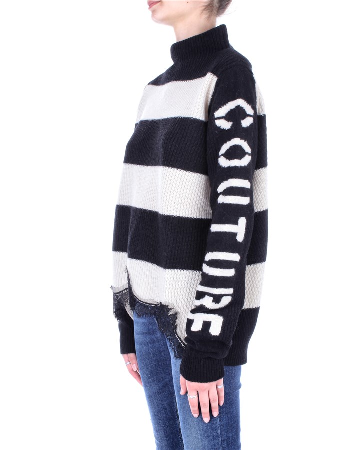 SEMICOUTURE High Neck  Black