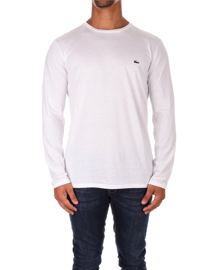 LACOSTE Long sleeve White