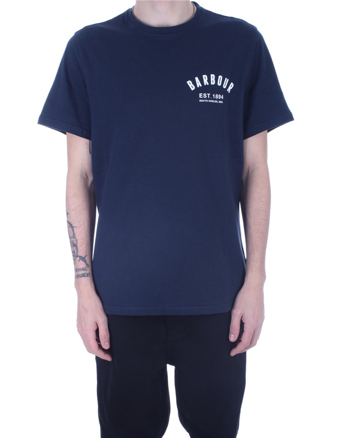 BARBOUR Short sleeve Blue