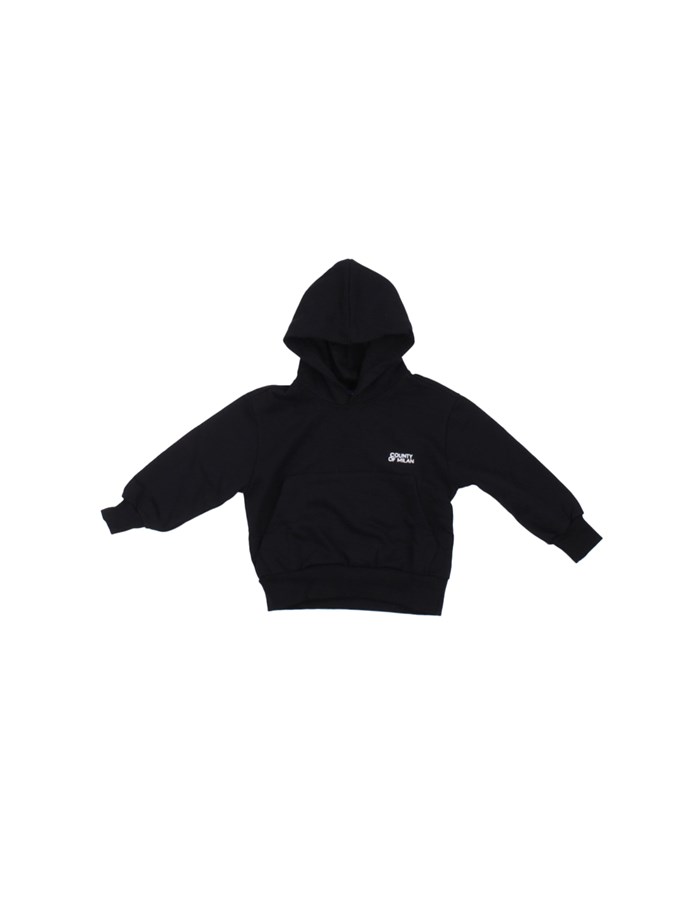 MARCELO BURLON COUNTY OF MILAN Con Cappuccio Black