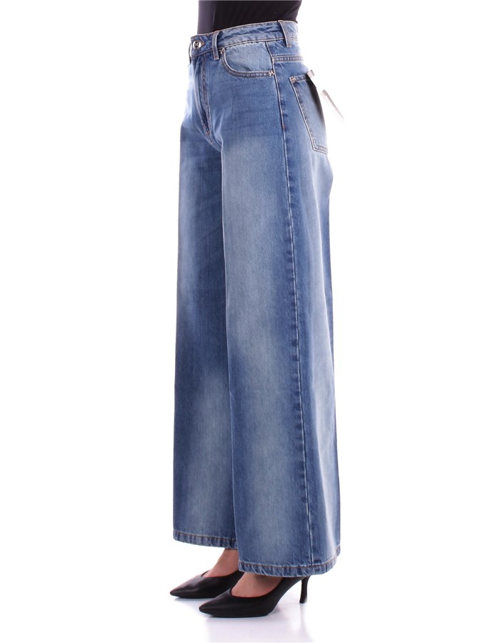 JOHN RICHMOND Wide Denim blu