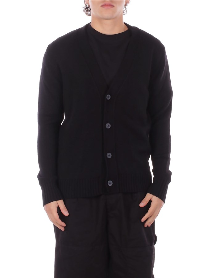ALPHA STUDIO Cardigan Nero