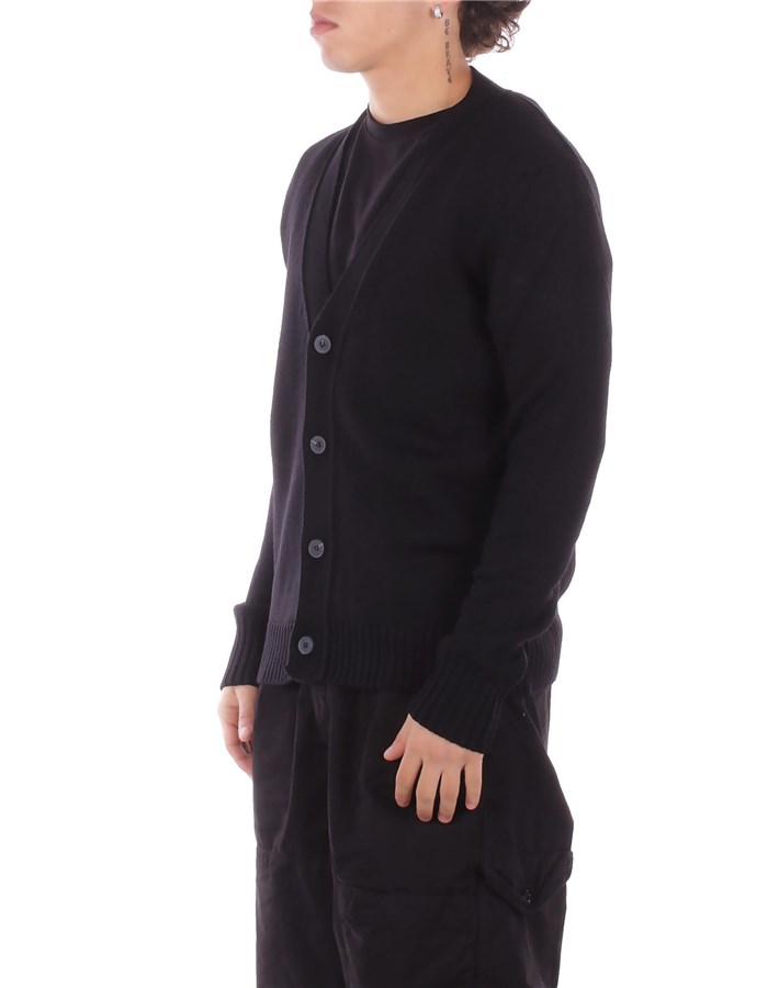 ALPHA STUDIO Cardigan Nero