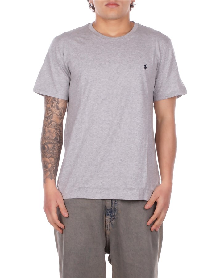 RALPH LAUREN  T-shirt 714844756 Grigio navy