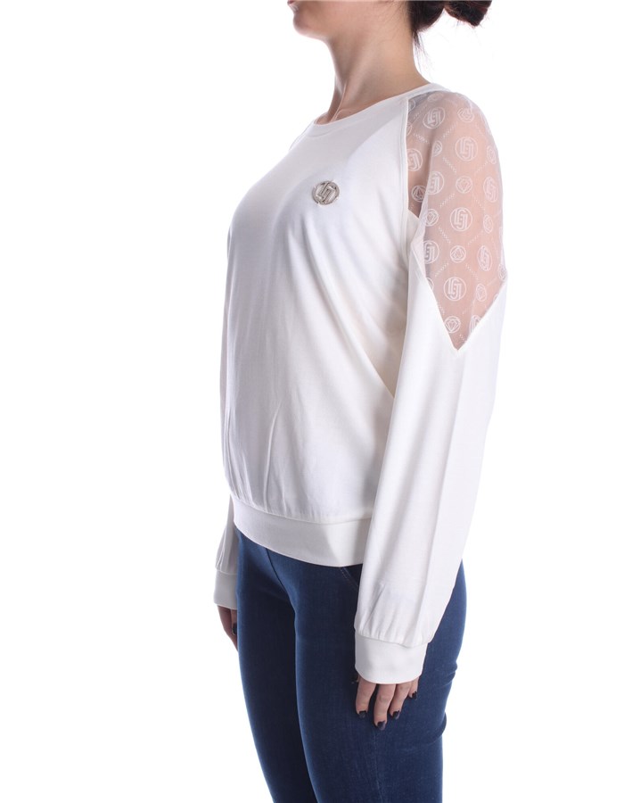 LIU JO Crewneck  Light Ivory