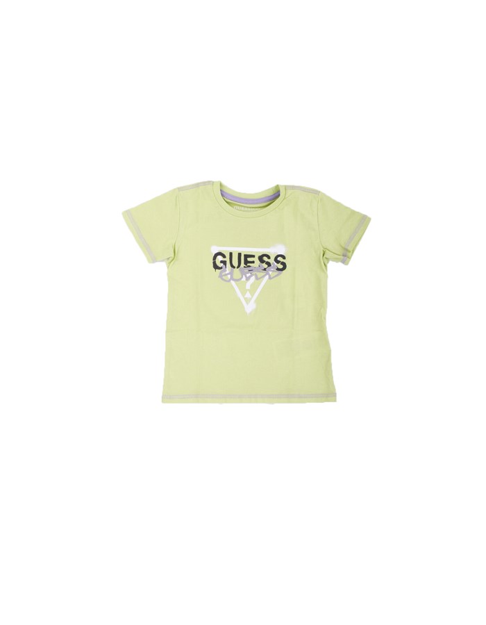GUESS T-shirt Short sleeve N3RI15K8HM0 Lime