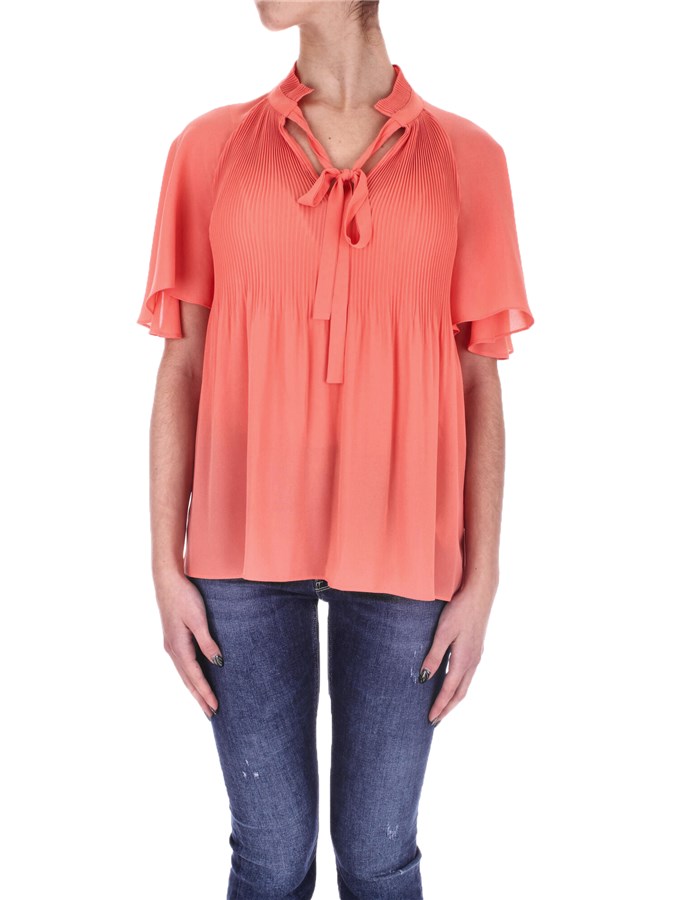 RALPH LAUREN Shirts Short sleeve shirts 200809246 Coral