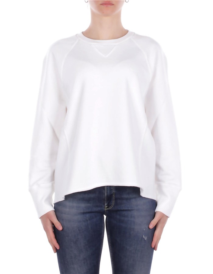 DONDUP  Felpa F518KF0254D Bianco