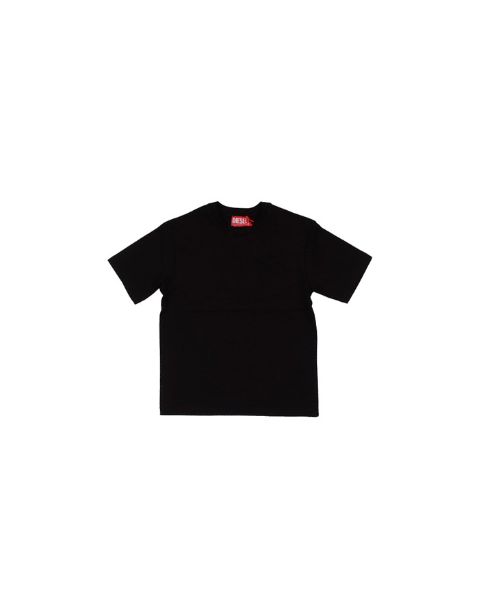 DIESEL Manica Corta Nero