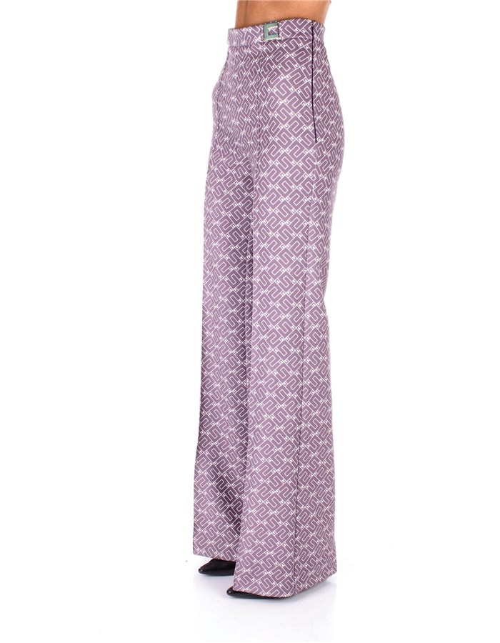 ELISABETTA FRANCHI Pantaloni A Palazzo Donna PA00336E2 1 