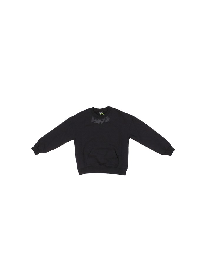 DISCLAIMER Felpe Girocollo Nero