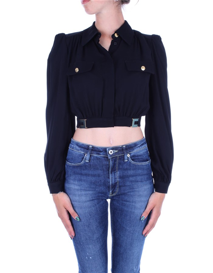 ELISABETTA FRANCHI Blouses Black