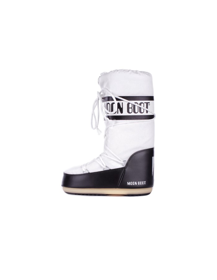 MOON BOOT Sotto Al Ginocchio Black white