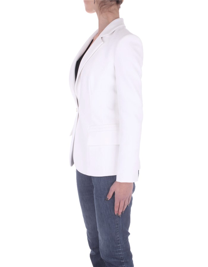 ELISABETTA FRANCHI Blazer Ivory