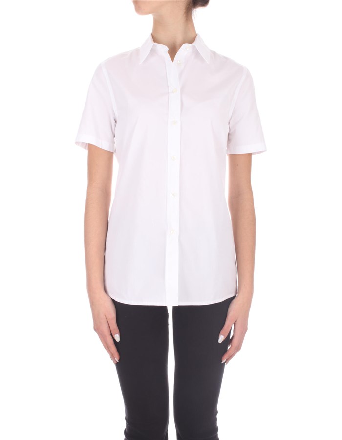 ASPESI Short sleeve shirts White