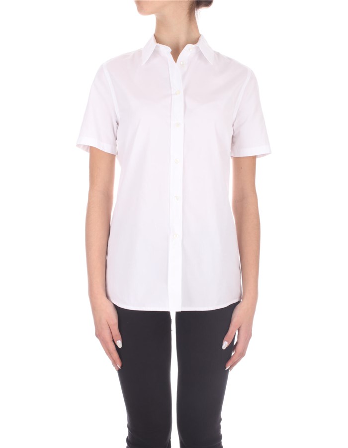 ASPESI Shirts Short sleeve shirts 5447 D307 White